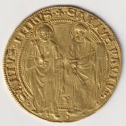 Très bel exemplaire d&rsquo;un 3 ducats de Nicolas V